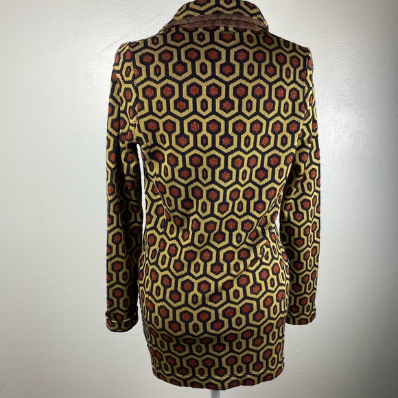 Geometric Patterned Blazer - Multicolor - Picture 2 of 16
